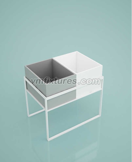 Luxe Creatief Ontwerp Houten Glas Sieraden Winkel Display Teller Showcase