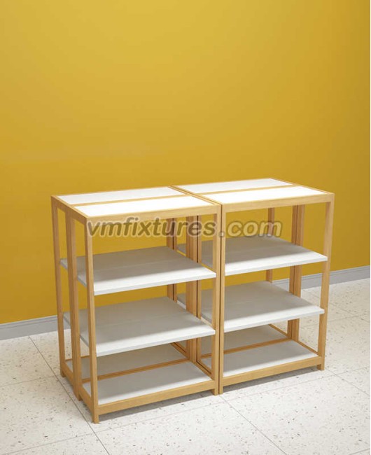 High End Creative Design Commercial Multi Tier Clothing Display Rack