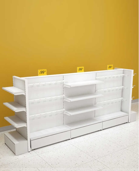 High End Creative Design Commercial Heavy Duty Gondola Shelving For Sale