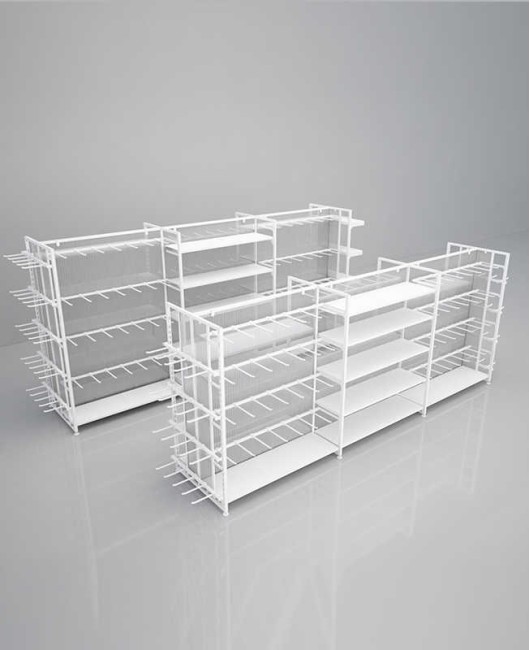 High End Creative Design Modern Gondola Shelving Units