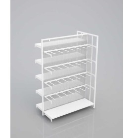 High End Creative Design Modern Gondola Display Shelving