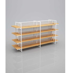 Creative Modern Store Shelves Retail Gondola Shelving For Sale