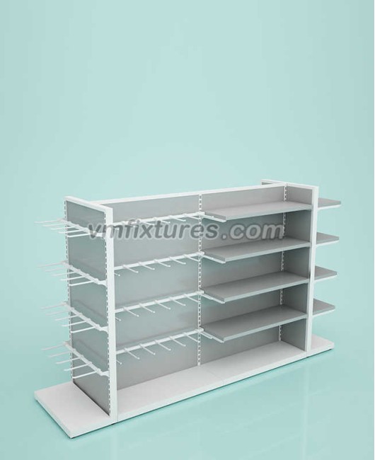 Creative Modern Retail Store Shelves Supermarket Gondola Shelving