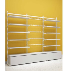 High End Creative Design Commercial Gondola Shelving