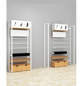 High End Creative Design Commercial Wall Gondola Wall Shelving