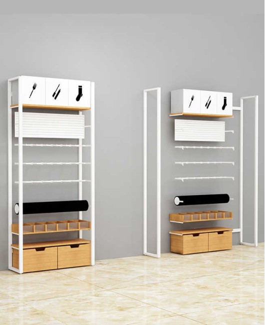 High End Creative Design Commercial Wall Gondola Wall Shelving