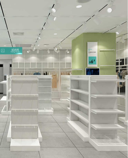 Creative Modern Retail Department Store Shelves Supermarket Gondola Shelving