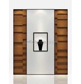 High End Custom Design Wall Showcase For Jewelry Store