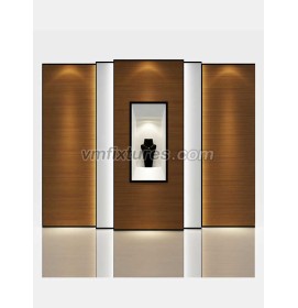 High End Custom Wooden Wall Mounted Jewelry Cabinet