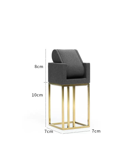 High End Gray Velvet Watch Display Stands For Sale