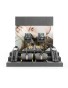 High End New Gray Velvet Watch Display Stands For Sale