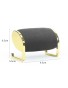 Popular Luxury Gold Metal Gray Velvet Watch Display Stand For Sale