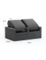 Popular New Gray Velvet Double Wrist Watch Display Stands For Sale
