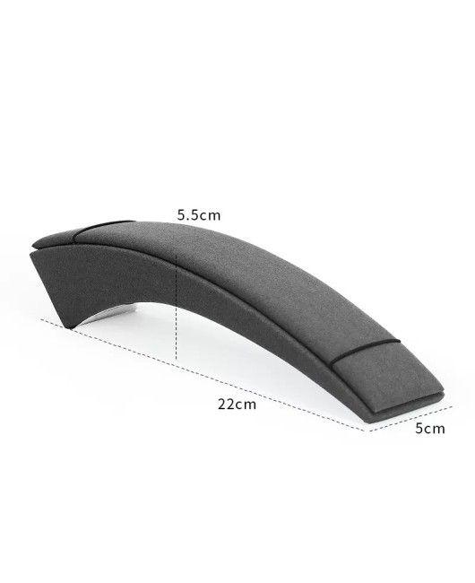 Popular New Gray Velvet Single Watch Display Stand
