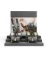 Retail Gray Velvet Watch Display Stands For Sale