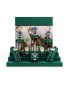 New Retail Green Velvet Watch Display Set For Sale