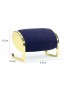 Popular Luxury Gold Metal Navy Blue Velvet Watch Display Stand For Sale