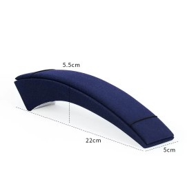 Popular New Navy Blue Velvet Single Watch Display Stand For Sale