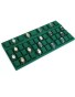 High End Green Velvet Watch Display Set