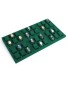 Luxury Green Velvet Watch Display Set