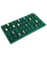 Modern Green Velvet Watch Display Set