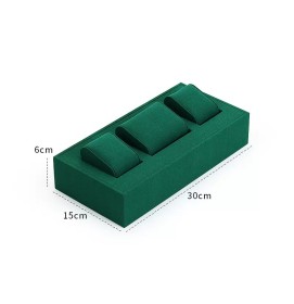 Premium nieuwe grijze fluwelen horlogedisplaylade te koop