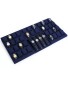 Luxury New Navy Blue Velvet Watch Display Trays