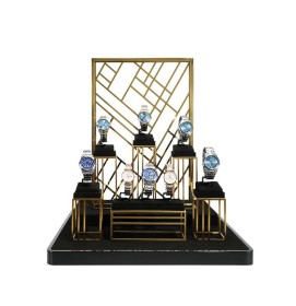 New Luxury Black Watch Display Set For Sale