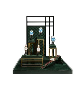 New Green Watch Display Set For Sale