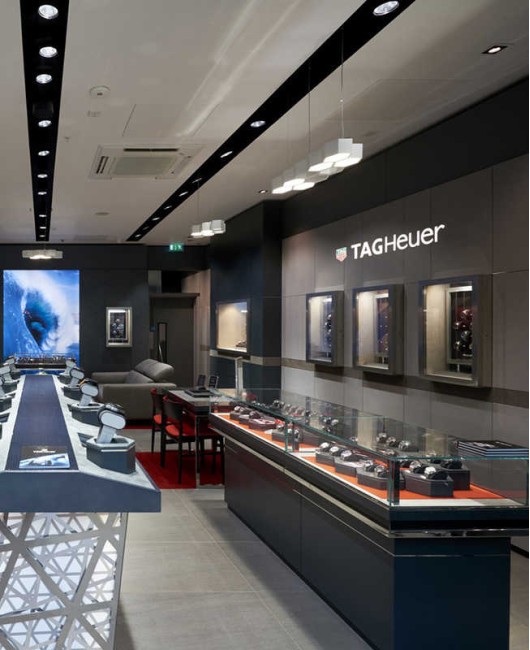 Creative Design Modern Retail Watch Store Interior Design