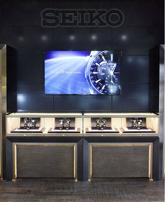 Creative Modern Retail Watch Store Display Cabinet Design