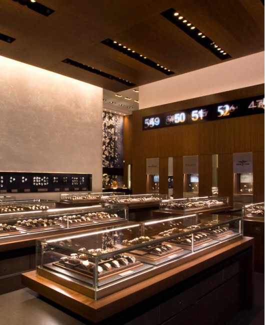 Innovative Design Modern Retail Watch Store Display Showcase