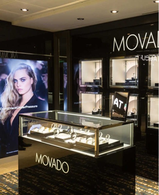 Creative Modern Retail Watch Shop Display Cabinet Showcase
