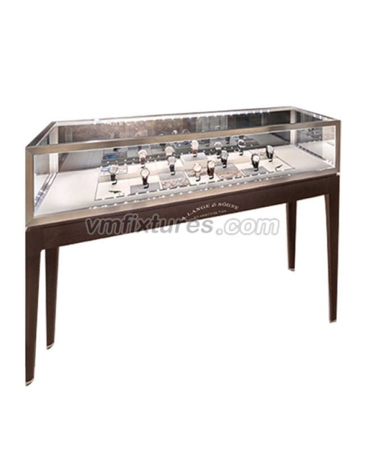 Commercial Custom Retail Modern Watch Display Table Showcase