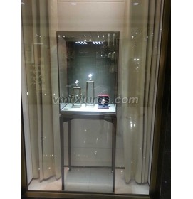 Commercial Custom Design Modern Window Front Jewellery Display Showcase