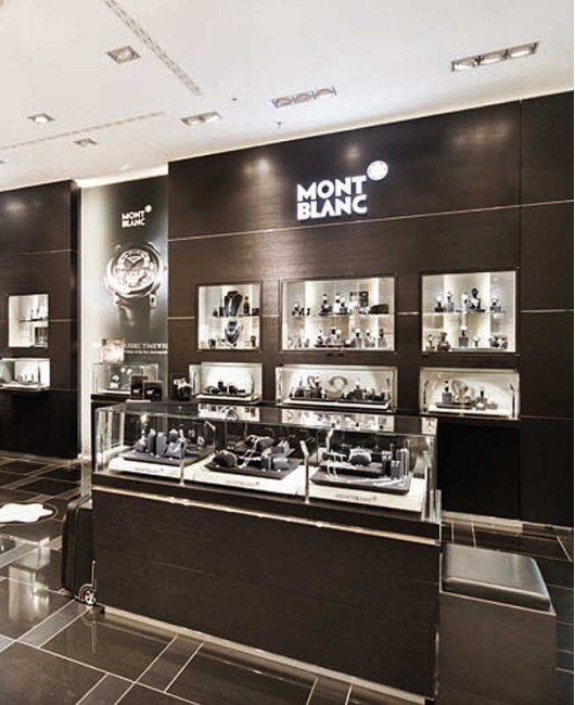 Modern Retail Glass Watch Shop Display Cabinet Design