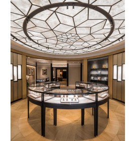 Commercial Modern Wooden Retail Watch Store Interior Design