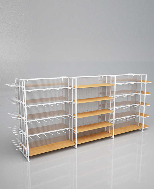 Creative Design Modern Gondola Supermarket Steel Shelf